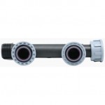 Колектор 2-изхода 1" PP холендров модел Tavlit TAVSTMF12