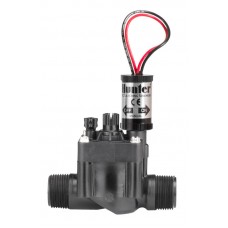 Клапан електромагнитен Hunter PGV-101-MM 9V DC 1" с регулатор на дебита