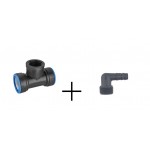 PUSH Тройник 25х3/4" Ж PN10 PUSH Тройник 25х3/4" Ж PN10