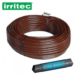 Тandem Капков маркуч многосезонен Irritec 16/2,1/33 44 mil кафяв 100m